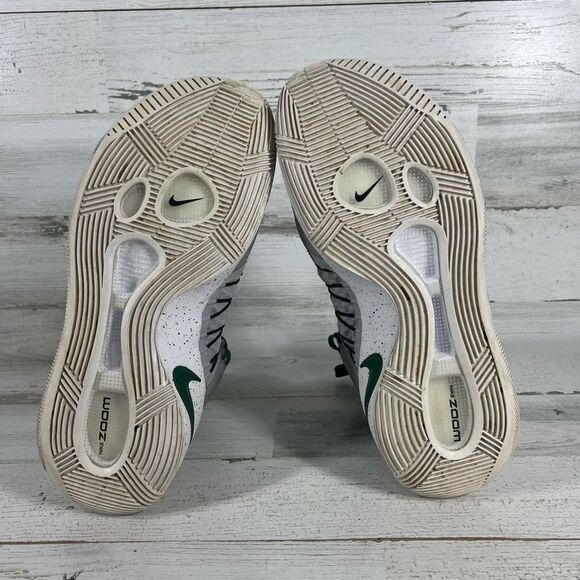 Nike Mens Zoom‎ Hyperdunk TB Sneaker Basketball Athletic Shoes Gray Size 10.5 - Picture 7 of 8